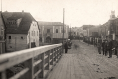 Pėsčiųjų tiltas per Nevėžį, 1928 m
