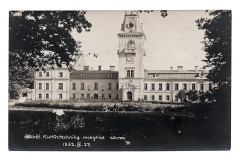 Aukštesnioji kultūrtechnikų mokykla buvusiuose Kėdainių dvaro rūmuose, 1932 rugsėjo 27 d. 1944 m. liepos 30 d. susprogdinta nacių