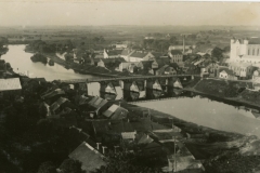 Kėdainių vaizdas ir tiltas per Nevėžį, XX a. 4 deš.
