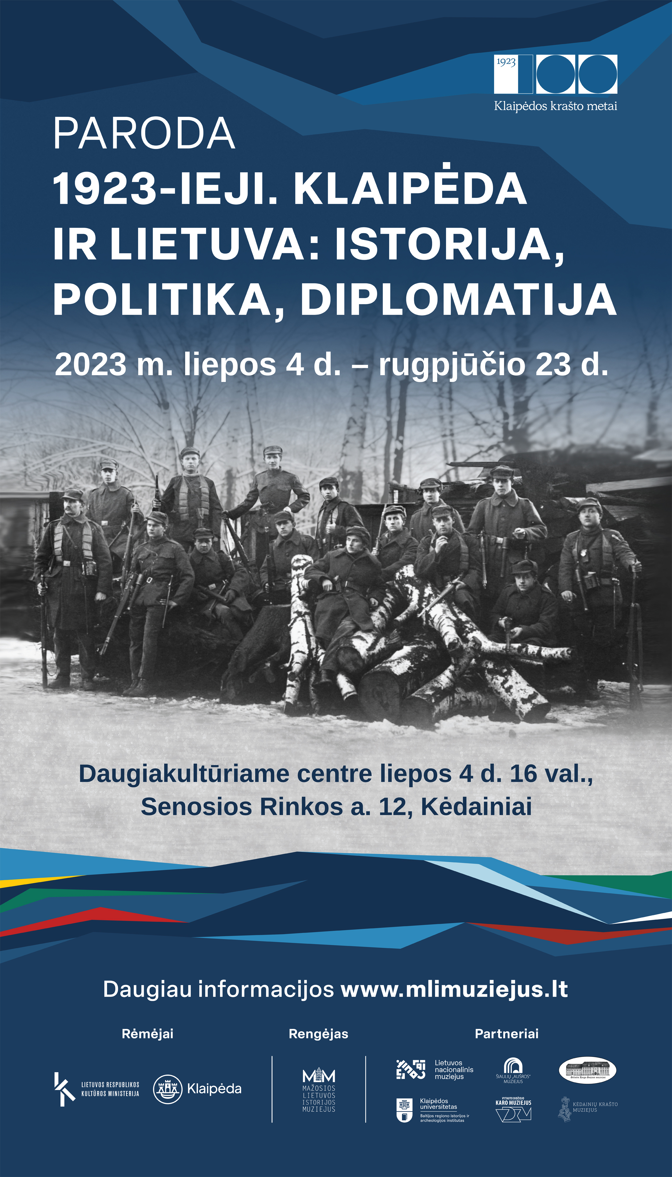 Paroda „1923 -ieji Klaipėda ir Lietuva: istorija, politika, diplomatija“